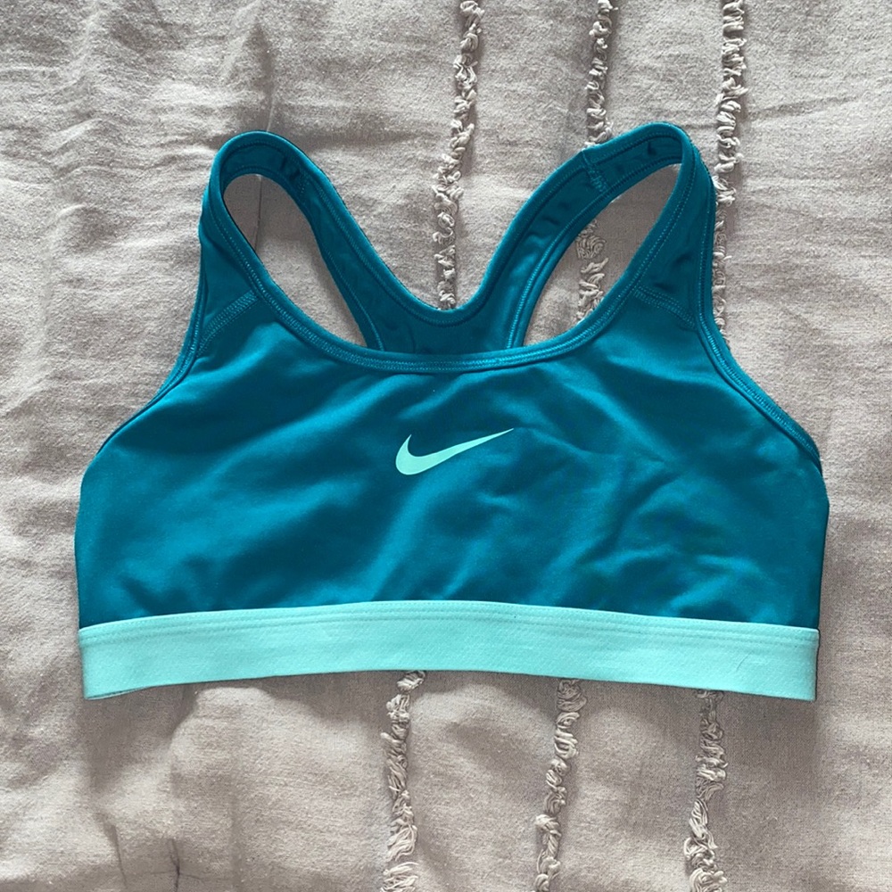Woman’s Turquoise Size S Nike Sports Bra